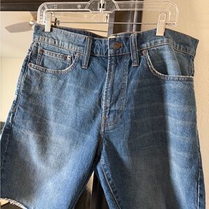 Madewell Denim Shorts 9 inch, NWT
